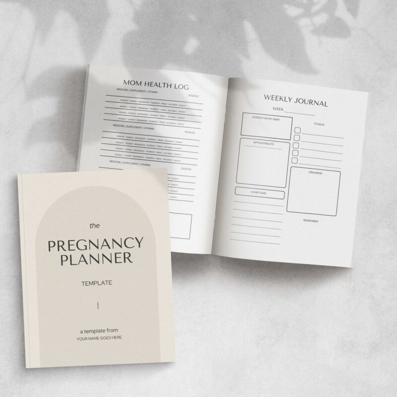 Pregnancy Planner 2023 Template
